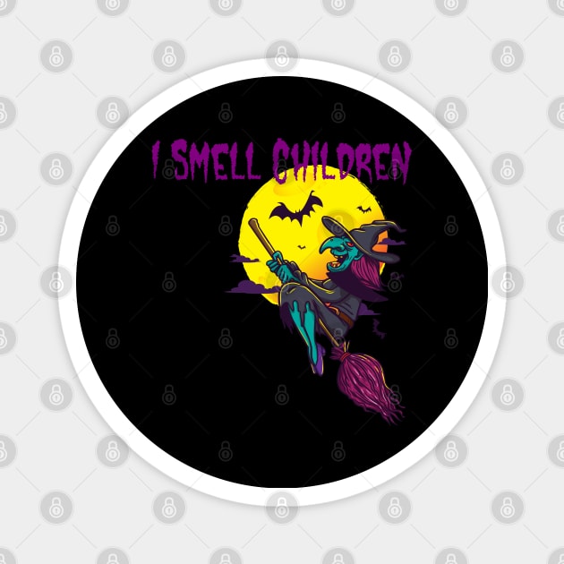 I Smell Children Halloween Magnet by Design Seventytwo